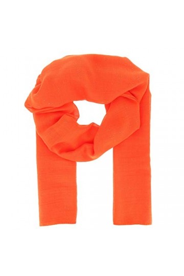 moonbow Foulard Femme Paillettes 20% Coton 80% Viscose Bleu canard - Grand Foulard Long et Rectangulaire 180cm x 70cm - Foula