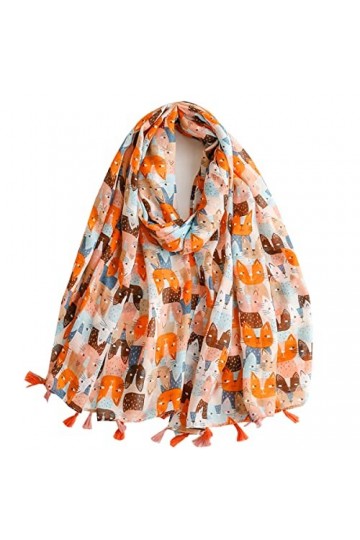 Vellette Femme à la mode pour femmes élégant Echarpe Souple Col Châle Enveloppant Foulard Étole 1-K, One size 