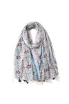 Bellette Foulard Echarpes Femme Chales Châle Enveloppant Etoles Chales Souple Col Châle
