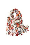 Bellette Foulard Echarpe Etoles Chale Pashmina Echarpes Enveloppe décharpe Femme Châles, Taille unique