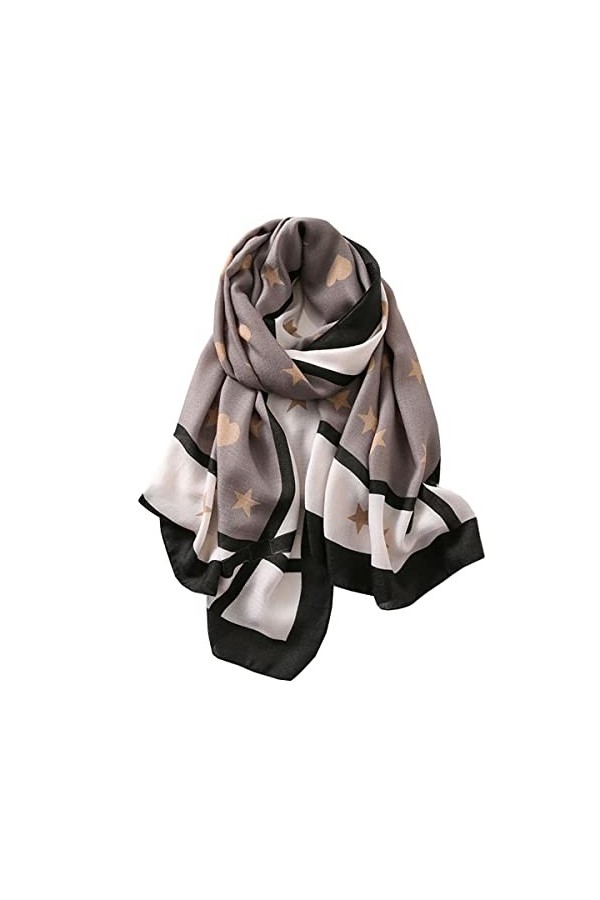 VELLETTE Foulard Echarpe Etoles Foulards Fichus et Foulard Echarpes Chales Souple Col Châle