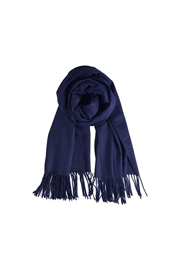 Ecroon Echarpe Femme Foulards Echarpes Pashmina Châle Wrap Automne Hiver Etoles pour Soirée Cérémonies Fêtes Mariage