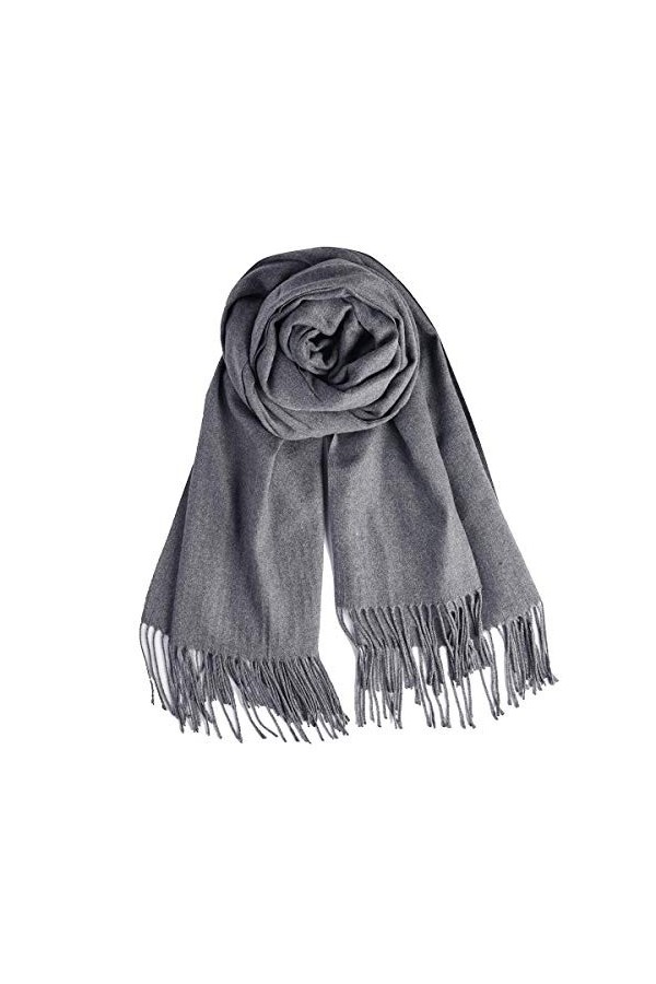 Ecroon Echarpe Femme Foulards Echarpes Pashmina Châle Wrap Automne Hiver Etoles pour Soirée Cérémonies Fêtes Mariage