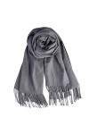 Ecroon Echarpe Femme Foulards Echarpes Pashmina Châle Wrap Automne Hiver Etoles pour Soirée Cérémonies Fêtes Mariage