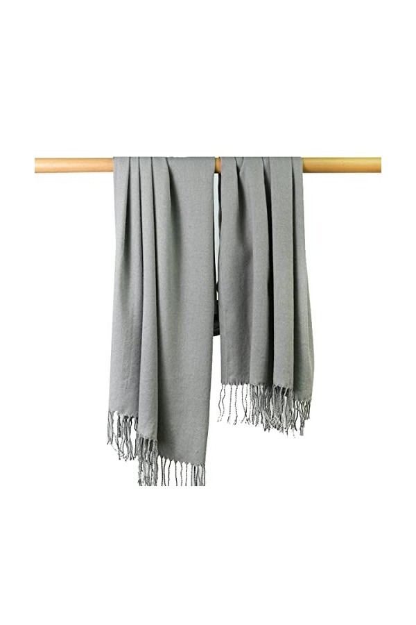 VELLETTE Femme Châle/Echarpe/Etole Léger Pashmina Châle Écharpe Unisex Hiver Foulards Chaud Écharpe