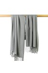 VELLETTE Femme Châle/Echarpe/Etole Léger Pashmina Châle Écharpe Unisex Hiver Foulards Chaud Écharpe