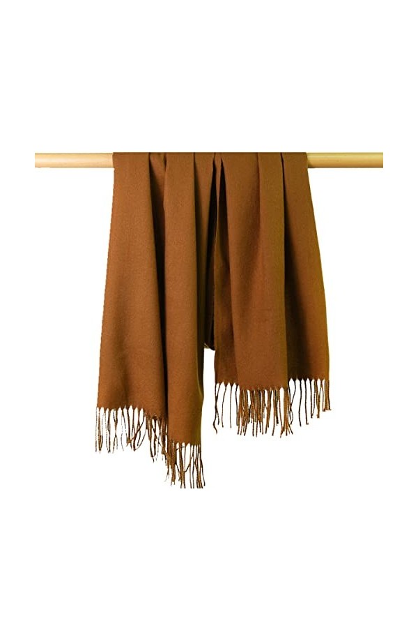 VELLETTE Femme Châle/Echarpe/Etole Léger Pashmina Châle Écharpe Unisex Hiver Foulards Chaud Écharpe