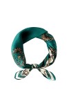 Ecroon Foulard Soie Femmes en Satin de soie Bandanas Cheveux Bandeau Mouchoir carré Echarpe Foulards/Etole/Écharpe