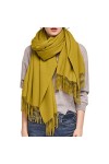 FALARY Foulard Femme Coton Echarpe Femme Hiver Echarpes Et Foulards Femme Étole Châle Pashmina Femme Cachemire pour Mariage S