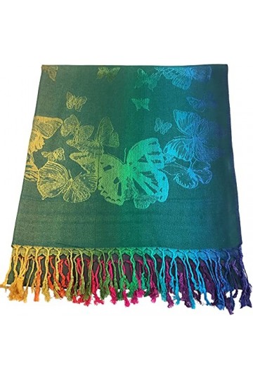 CJ Apparel Vert Jade Châle écharpe étole Wrap Châles Pashminas Nouvelle