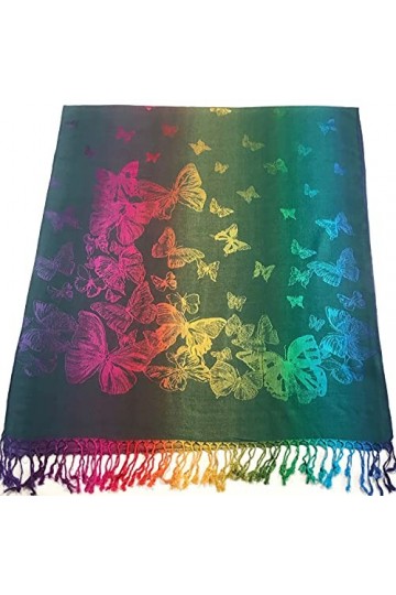 CJ Apparel Vert Jade Châle écharpe étole Wrap Châles Pashminas Nouvelle