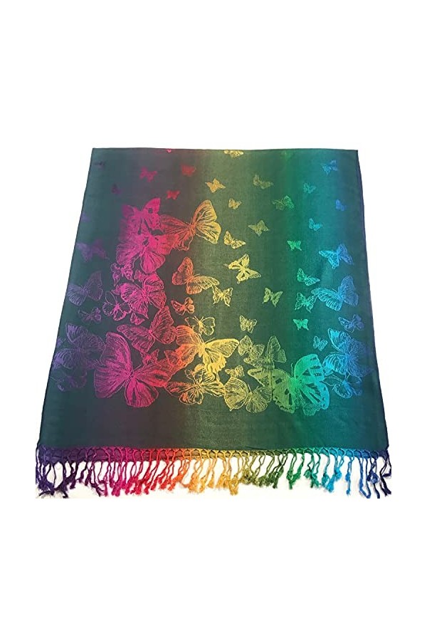 CJ Apparel Vert Jade Châle écharpe étole Wrap Châles Pashminas Nouvelle