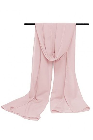 BEAUTELICATE Châle Étole En Mousseline De Soie Écharpe Foulard Léger Pour Mariage D’été Soirée&nbsp;Cérémonie&nbsp;Femme Mariée Demoise