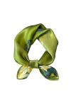 KOOYOL Femme Soie Foulard Écharpe Bandana Soie Le petit Carré Satiné Foulard Tête Foulards Echarpes