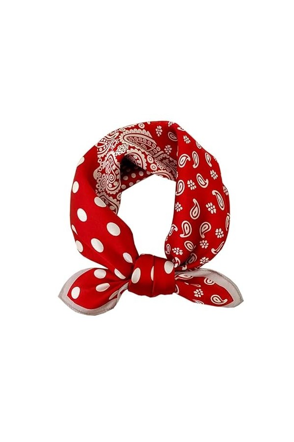 KOOYOL Femme Soie Foulard Écharpe Fichus et foulards de tête Echarpes