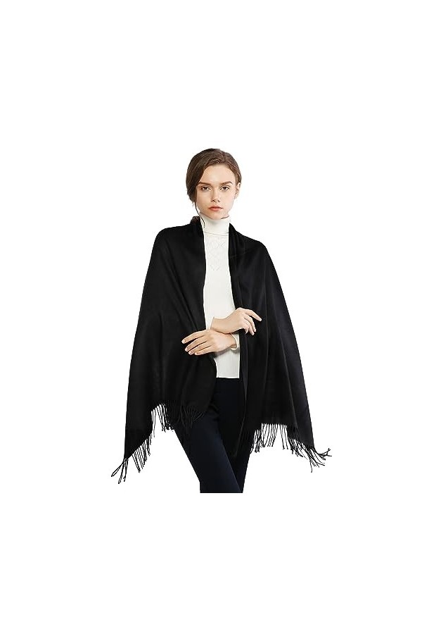 Écharpe Femme Hiver Chaud Écharpe Pour Femme Châle dHiver Femme Pashmina Châle Etole Grande Longues Écharpes