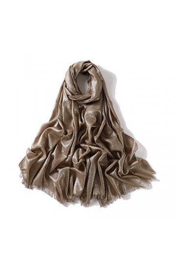 SEEKWISH Écharpe Étole Chal Mariage Fourlard Femme Élégant Brillant