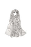Bolerose Métal Étincelle Mariée Mariage Sortie Soirée Chale Pashmina Portefeuille Rouge vin, 70CM X 230CM 