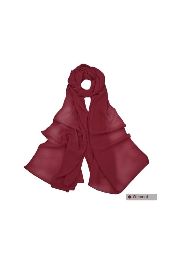 Stola Foulard en mousseline de soie pour femme Étole festive pour robe de soirée ou robe de mariée Écharpe de mariage, Bordea