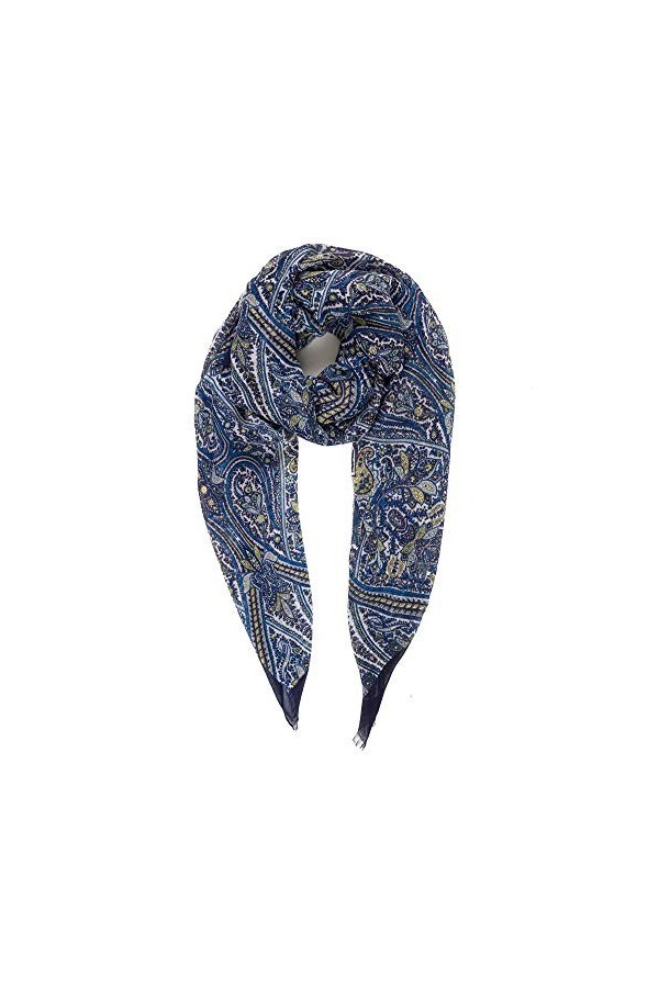 MELIFLUOS DESIGNED IN SPAIN Écharpe foulard pour femme légère à motif cachemire pour lautomne hiver Écharpes châle Wrap