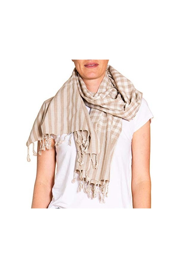 PANASIAM Krama sand, 165x65cm