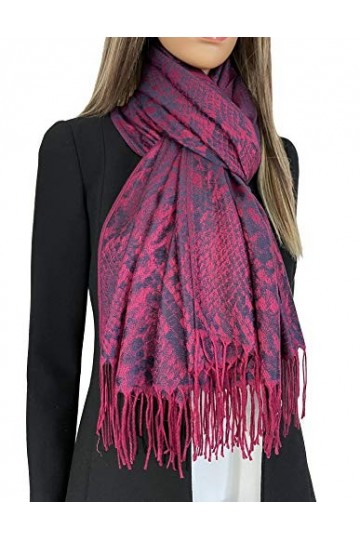 Foulard pour femme imprimé léopard – Cadeau imprimé léopard en soie, pashmina grande et longue écharpe pour femme, écharpe po