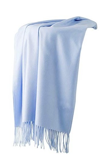 Dolamen Unisex Femme Echarpe Foulards avec des glands, Femme Léger et doux luxueux Vintage Hiver La Châles Etoles écharpe pou