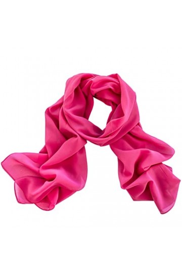 DOLCE ABBRACCIO by RiemTEX Foulard pour femme Étola Echarpes et châles élégants Vérone en mousseline de soie, gris