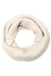styleBREAKER écharpe fine maille, écharpe tube, écharpe bébé tricot, écharpe de boucle, unisexe 01018112, couleur:beige