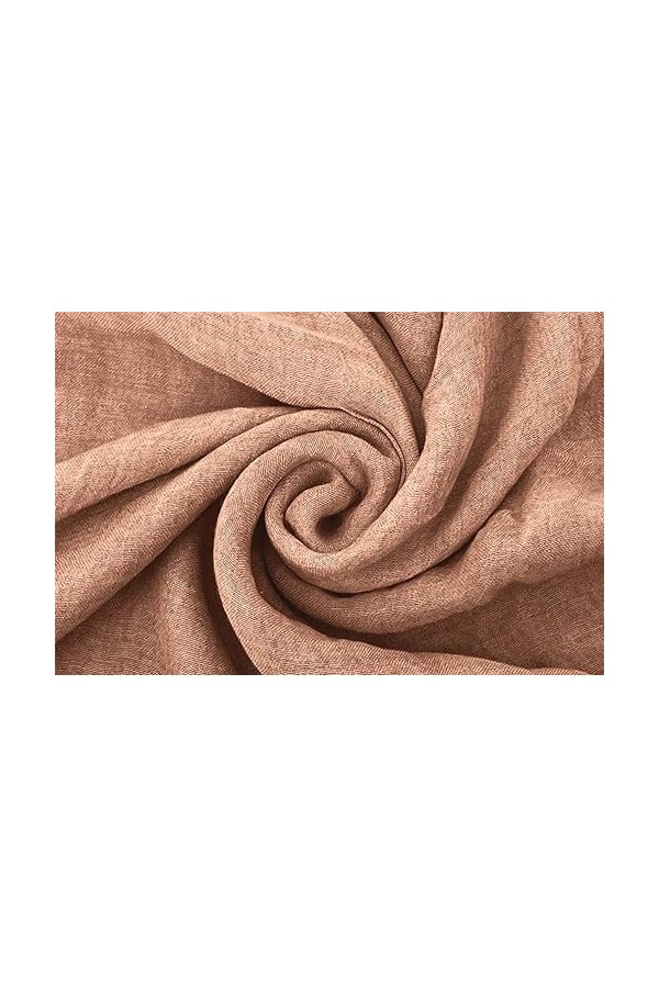 JOPHY & CO. Écharpe femme homme élégante légère et douce à étole rectangulaire en fibre de bambou de couleur unie ou fantaisi