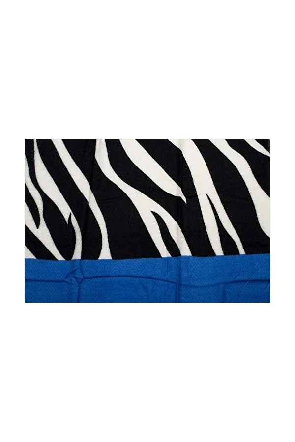 styleBREAKER écharpe pour femmes avec motif zèbre et rayures colorées et des franges sur le pourtour, hiver, étole, foulard 0