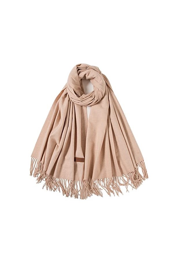 EULAPGOE Echarpes pour Femmes, Echarpes dhiver Echarpe en Cachemire pour Hommes Echarpe dhiver Mode Douce et Chaude Large-2