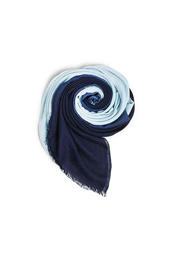 koshurart laine foulards en soie étoles ombre solide plaid & wraps doux cachemire feel pour les femmes et les hommes 28" x 79