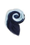 koshurart laine foulards en soie étoles ombre solide plaid & wraps doux cachemire feel pour les femmes et les hommes 28" x 79