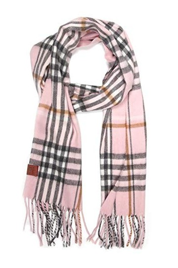 collezione alessandro Venedig Écharpe en Laine, Rose, Taille Unique Femme