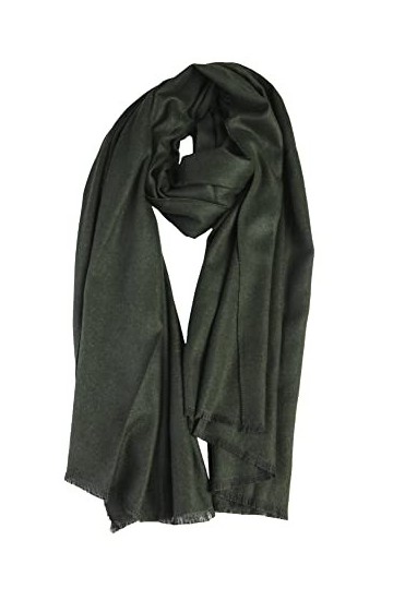 Montecristo Écharpe homme écharpe femme taille unique 85 x 190 cm - Nouvelle collection 2023 Helsinki, Vert olive Helsinki, T