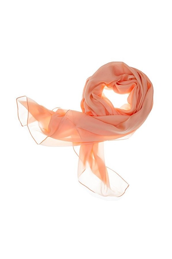 DOLCE ABBRACCIO by RiemTEX ® Écharpe en soie pour femme avec haute teneur en soie Pashmina - Foulard en soie - Foulard en soi