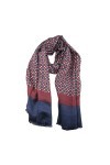 Montecristo Écharpe Homme Écharpe Femme taille unique 75 x 190 cm - Collection 2022 Bordeaux 