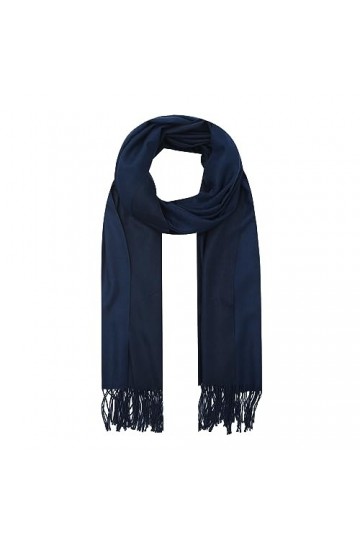 Ever Bloom Écharpe Femme 2 Couleurs Frange Longue Echarpe pour Hiver Automne Foulard Chaud et Élégant Foulards Femmes Filles 