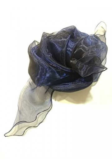 Generico ÉTOLE ORGANZA BLEU , bleu, UNICA 250cm x 50cm