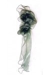 Generico ÉTOLE ORGANZA ARGENt , argent, UNICA 250cm x 50cm