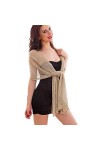 Toocool - Écharpe femme étole lurex élégant châle cérémonie couvre-balles nouveau LE-01, argent, Taille unique