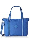 Kipling ASSENI - Grand Sac fourre-Tout 49 cm 20 L - Rayures brossées, Rayures brossées, Taille Unique, ASSENI