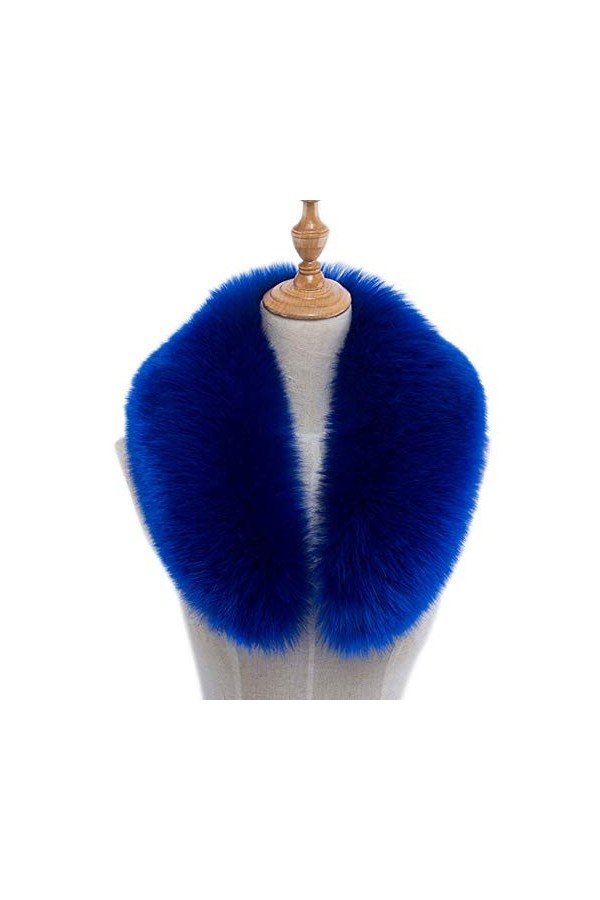 Asudaro Femmes Col Capuche Fausse Fourrure Col Écharpe De Fourrure À Capuche Écharpe dhiver Wrap Pashminas Étole Capuche Bor