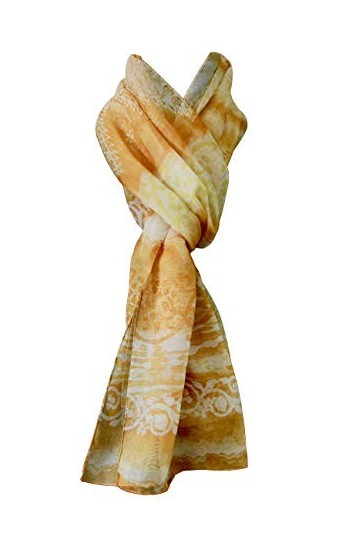 Tissago Étole dis 54071 Var 21 jaune voile poly