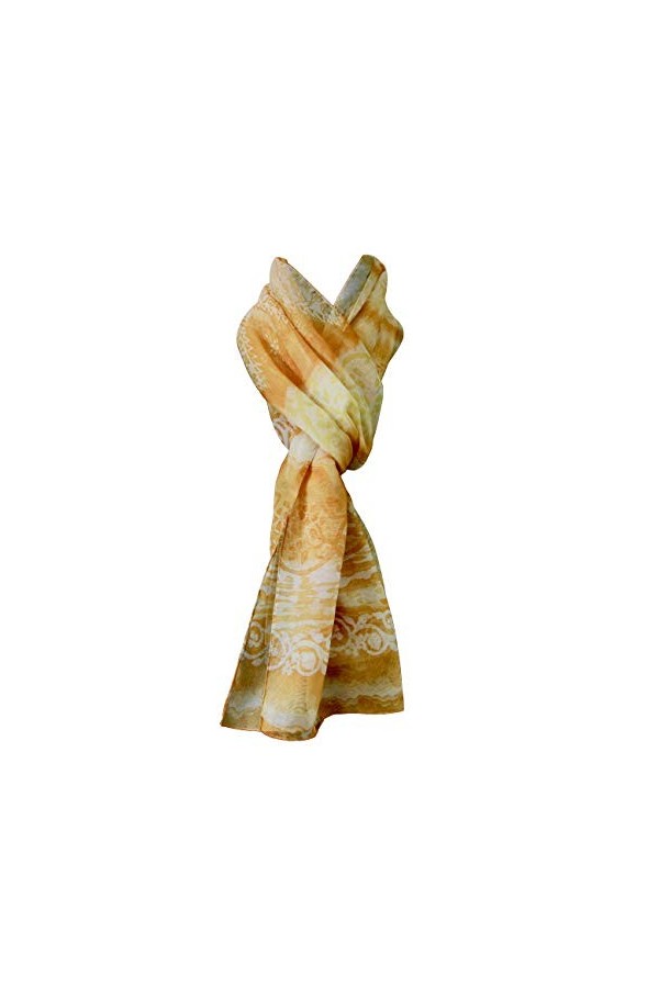 Tissago Étole dis 54071 Var 21 jaune voile poly