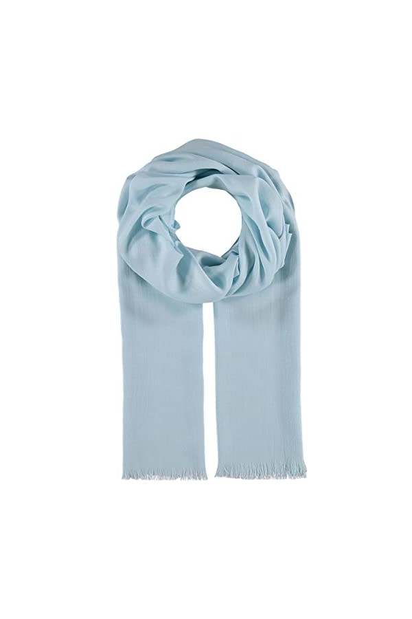 Giorgio Rimaldi écharpe unie - 65 x 190 cm - Etole unie à la mode avec franges - Parfait pour le printemps et lété