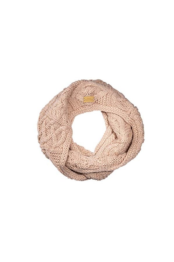 Aran Traditions Cream White Snood Scarf