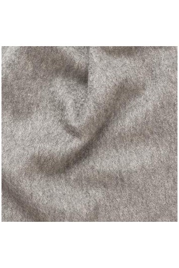 Glen Isla Écharpe 100 % laine dagneau - Gris uni - Fabriqué en Grande-Bretagne, gris, 165cm x 25cm