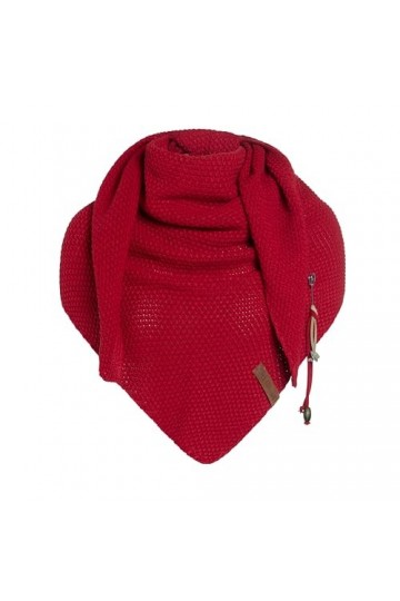 Knit Factory - Coco Châle - Bright Red - 190x85 cm